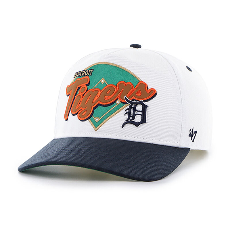 Rawlings Detroit Tigers Rawlings '47 Brand Hitch Hat White | xAeIJ7Q5