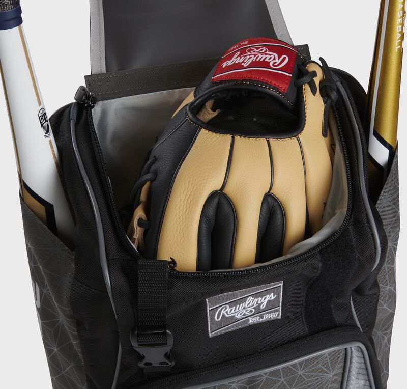 Rawlings Franchise Backpacks Black | 1c0erre7