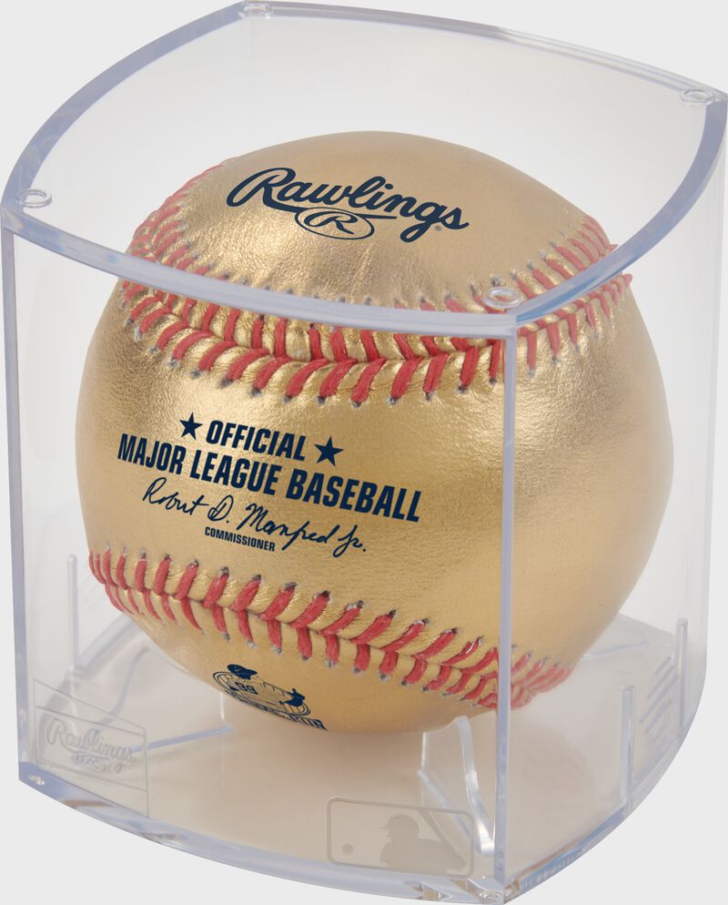 Rawlings Gold Aaron Judge Al Home Run Record Commemorative Baseball Gold | nyZX9N74