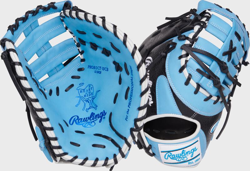 Rawlings Heart Of The Hide 12.5-Inch First Base Black / Blue | t8QSU8FI