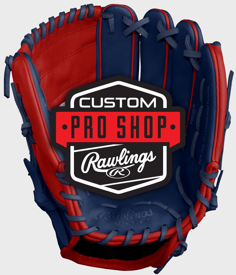 Rawlings Heart Of The Hide Custom Infield Red / Navy | UDeijwDs