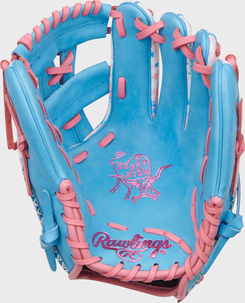 Rawlings Heart Of The Hide Splatter Print Speed Shell Infield Blue / Pink / White | UWqRgygG