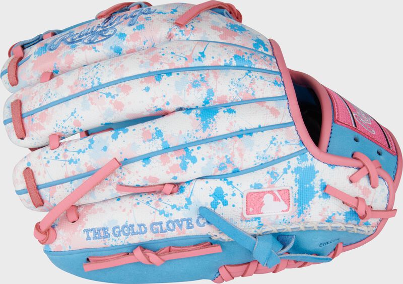 Rawlings Heart Of The Hide Splatter Print Speed Shell Infield Blue / Pink / White | UWqRgygG