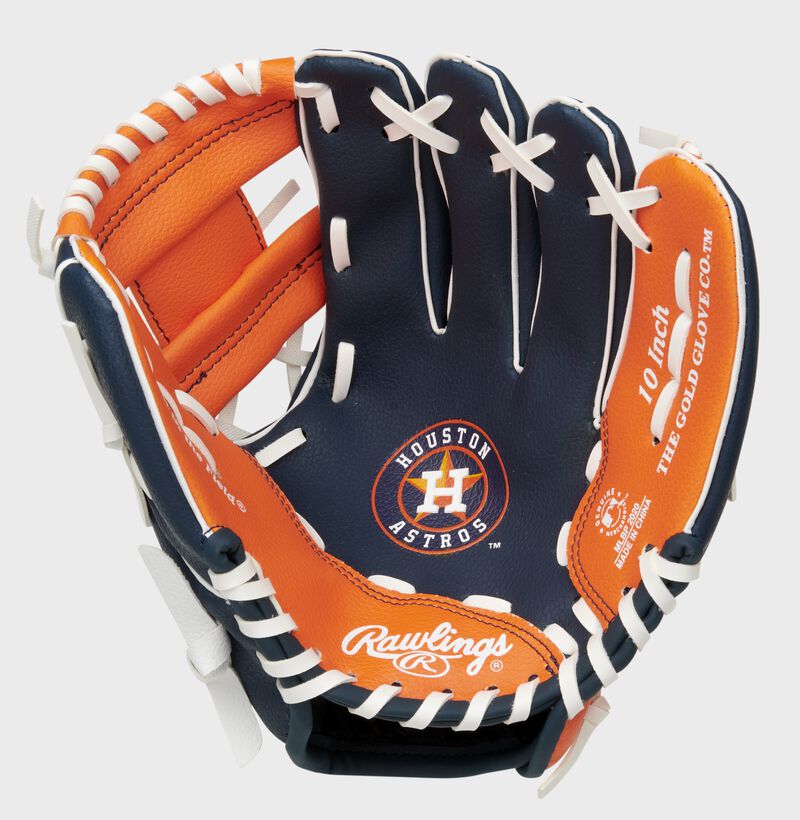 Rawlings Houston Astros 10-Inch Team Logo Outfield Navy / Orange | shQCFszU