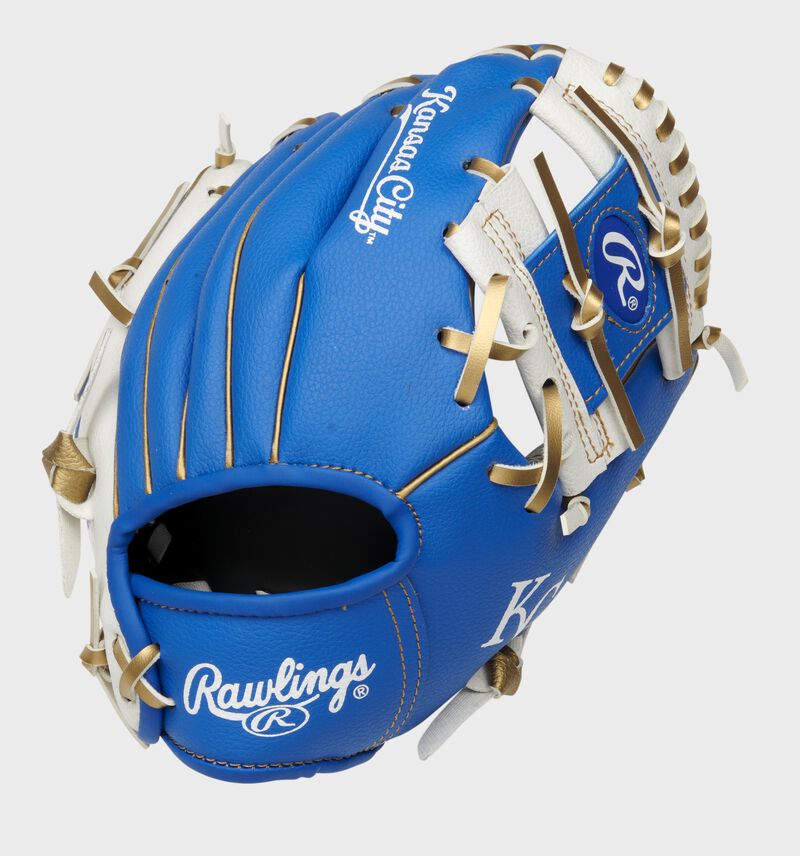 Rawlings Kansas City Royals 10-Inch Team Logo Outfield Blue / White | R09IWnrY