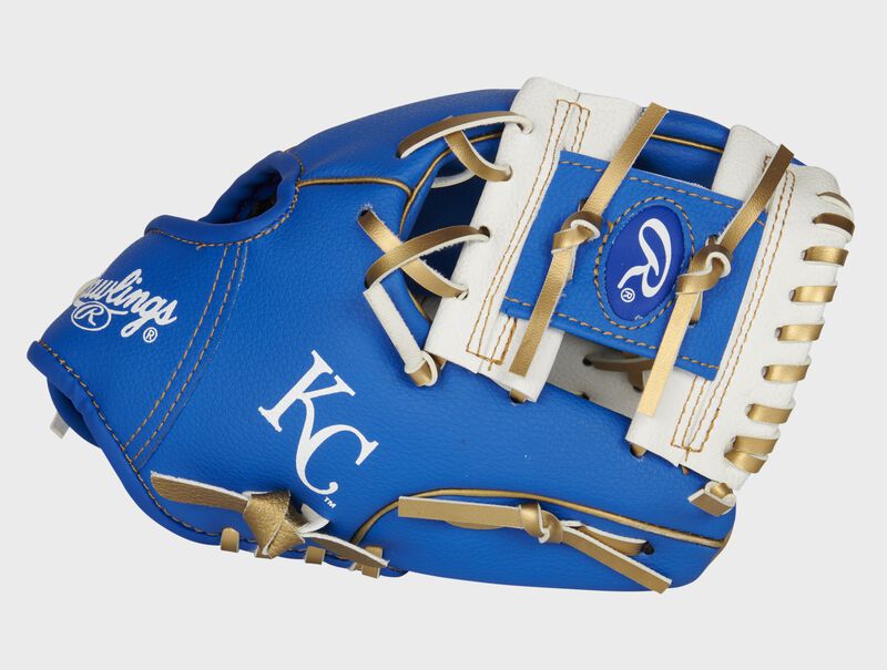 Rawlings Kansas City Royals 10-Inch Team Logo Outfield Blue / White | R09IWnrY