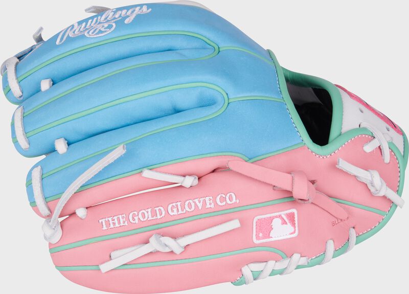 Rawlings Limited Edition Heart Of The Hide Omaha Collection Beach Infield Blue / White / Pink | uFTHTR0c