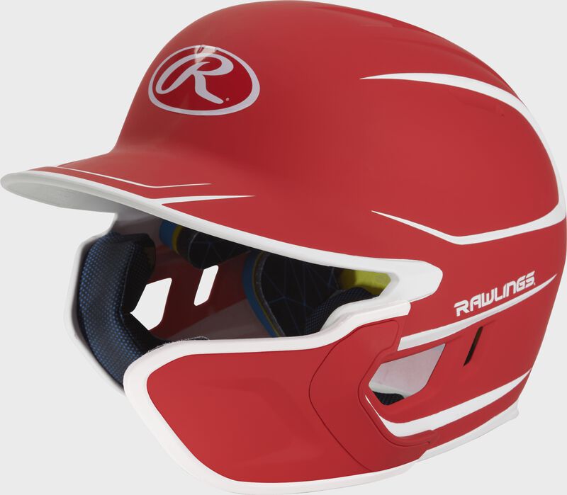 Rawlings Mach Custom Batting Helmet Red | vRepZa0i