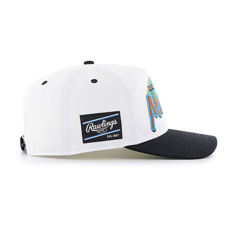 Rawlings Miami Marlins Rawlings '47 Brand Hitch Hat White | iWj8qGX9