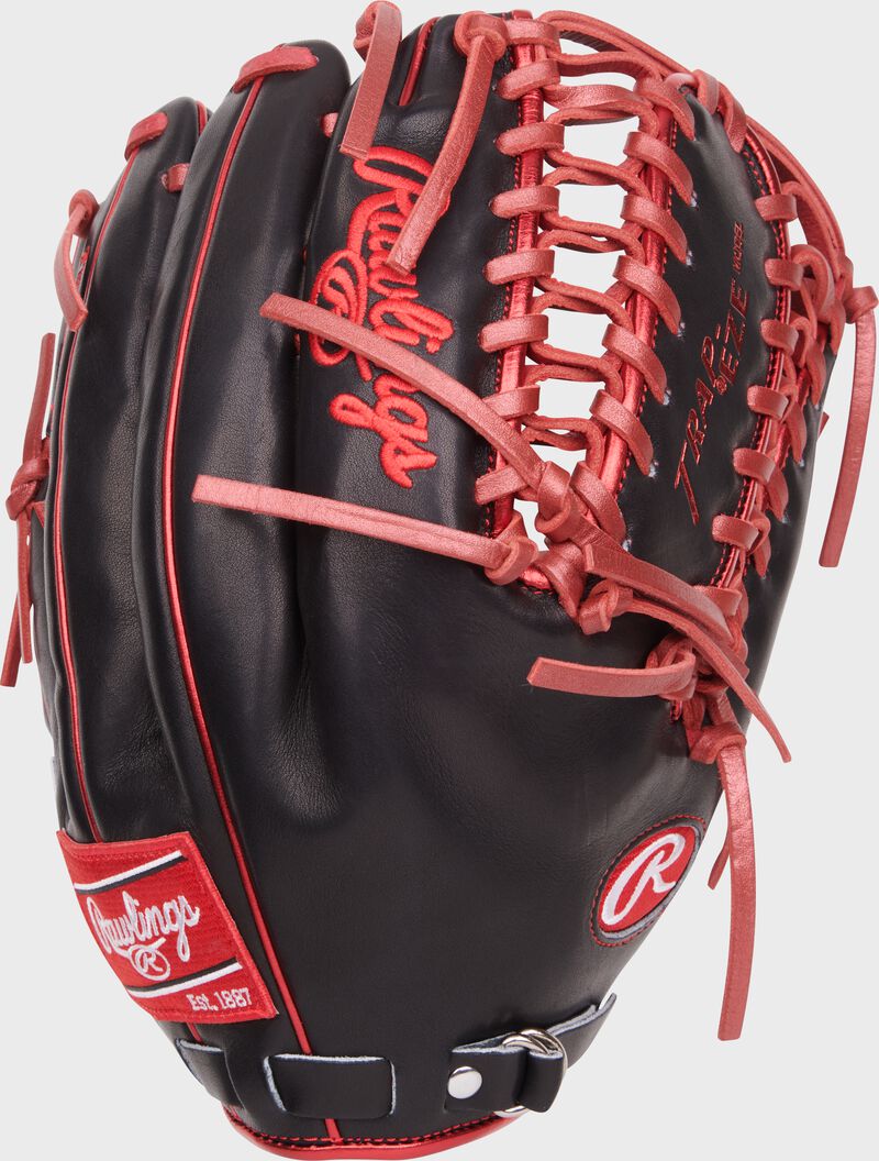 Rawlings Mike Trout Pro Preferred Outfield Black / Deep Red | tbGQYGgR