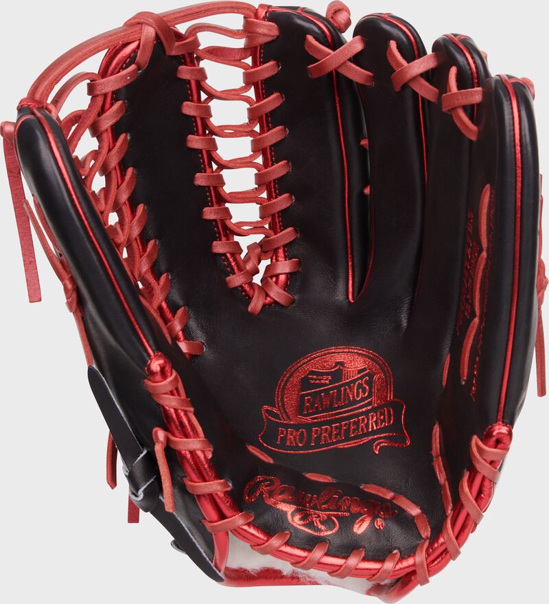 Rawlings Mike Trout Pro Preferred Outfield Black / Deep Red | tbGQYGgR