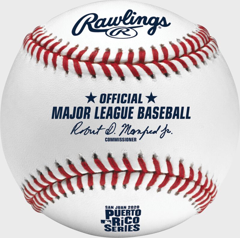 Rawlings Mlb 2020 Puerto Rico Series Baseball White | 7GgxUBkg