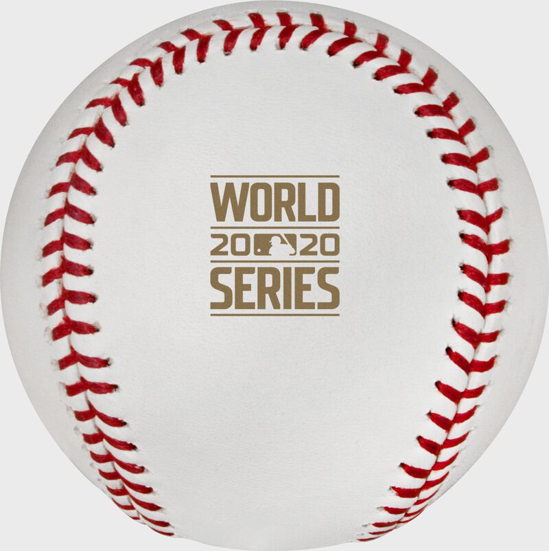 Rawlings Mlb 2020 World Series Dueling Baseball White | bRSF5obG