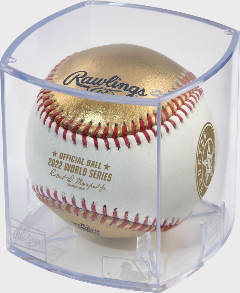 Rawlings Mlb 2022 Gold World Series Dueling Baseball White / Gold | fssxamHm