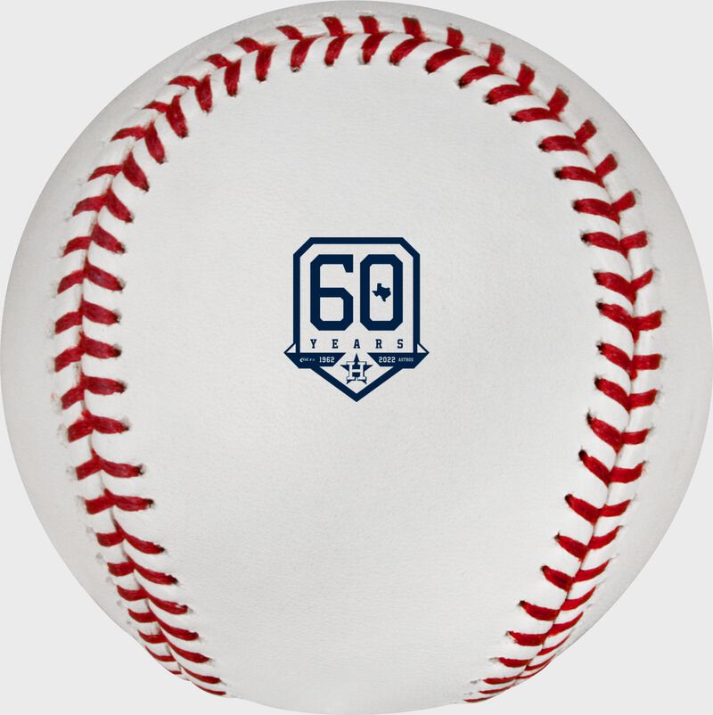 Rawlings Mlb 2022 Houston Astros 60th Anniversary Baseball White | 3Iv4jaQy