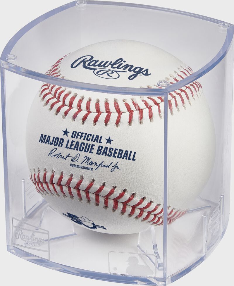 Rawlings Mlb 2022 Texas Rangers 50th Anniversary Baseball White | UN97rwhD