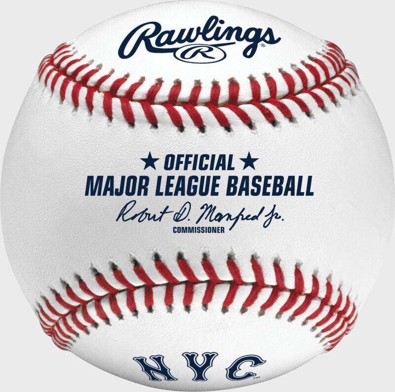 Rawlings Mlb 2024 New York Mets City Connect Baseball White | oD12U0wy