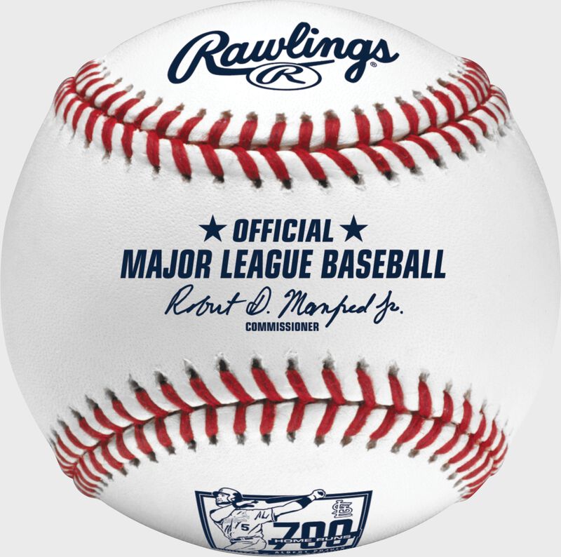 Rawlings Mlb Albert Pujols 700 Home Runs Commemorative Baseball White | 6KnYteo5