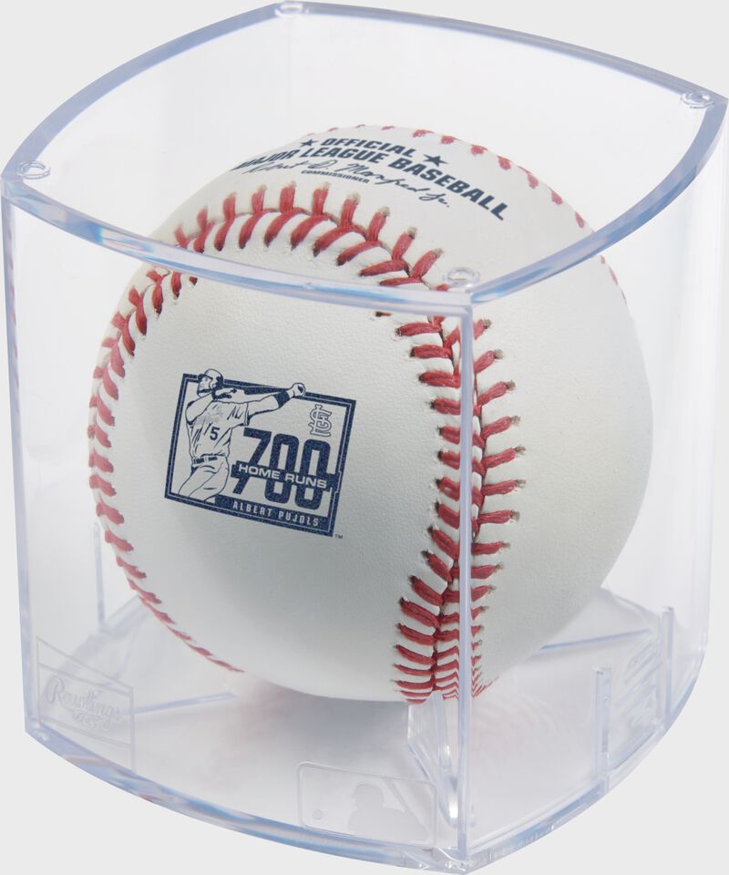 Rawlings Mlb Albert Pujols 700 Home Runs Commemorative Baseball White | 6KnYteo5