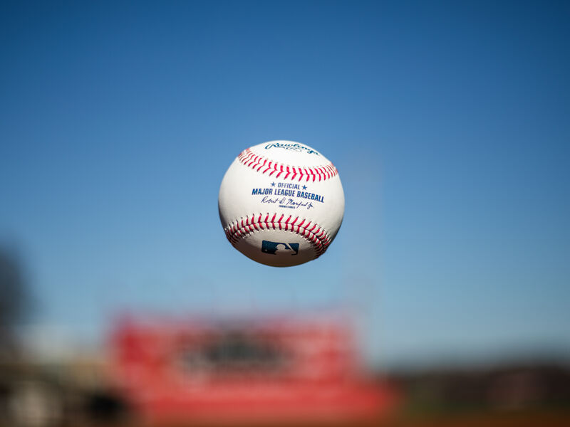 Rawlings Mlb Official With Display Cube Baseball White | aJtYHDSF