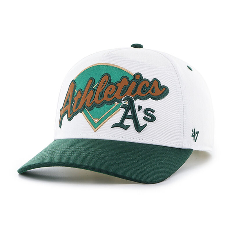 Rawlings Oakland Athletics Rawlings '47 Brand Hitch Hat White | XK6zDnmT