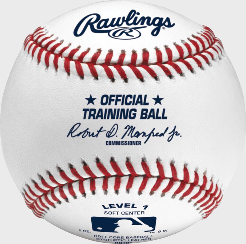 Rawlings Official League Level 1 Trainings Baseball White | 9W79uogU