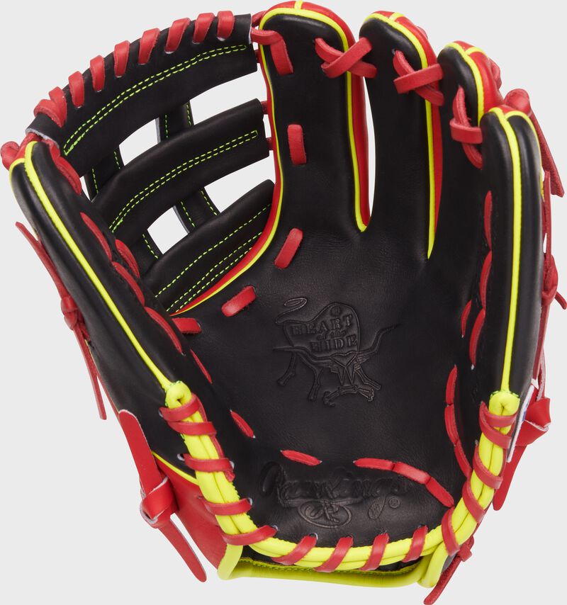 Rawlings Oneil Cruz Heart Of The Hide Infield Deep Red / Black | NCgKsRUX