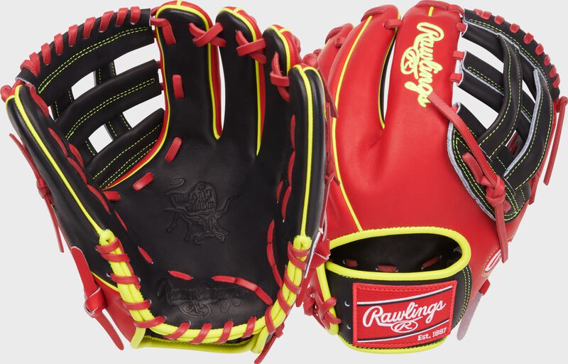 Rawlings Oneil Cruz Heart Of The Hide Infield Deep Red / Black | NCgKsRUX