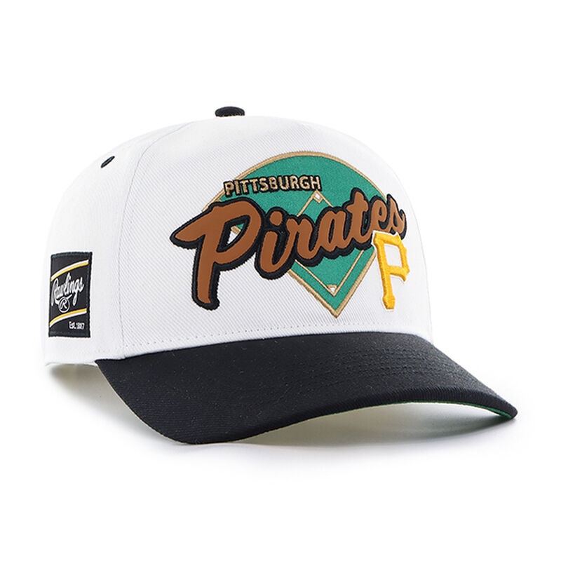 Rawlings Pittsburgh Pirates Rawlings '47 Brand Hitch Hat White | NHUQ5HlI