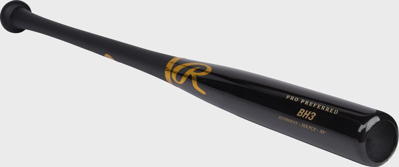 Rawlings Pro Preferred Bh3 Maple Wood Baseball Black | T1Jirret