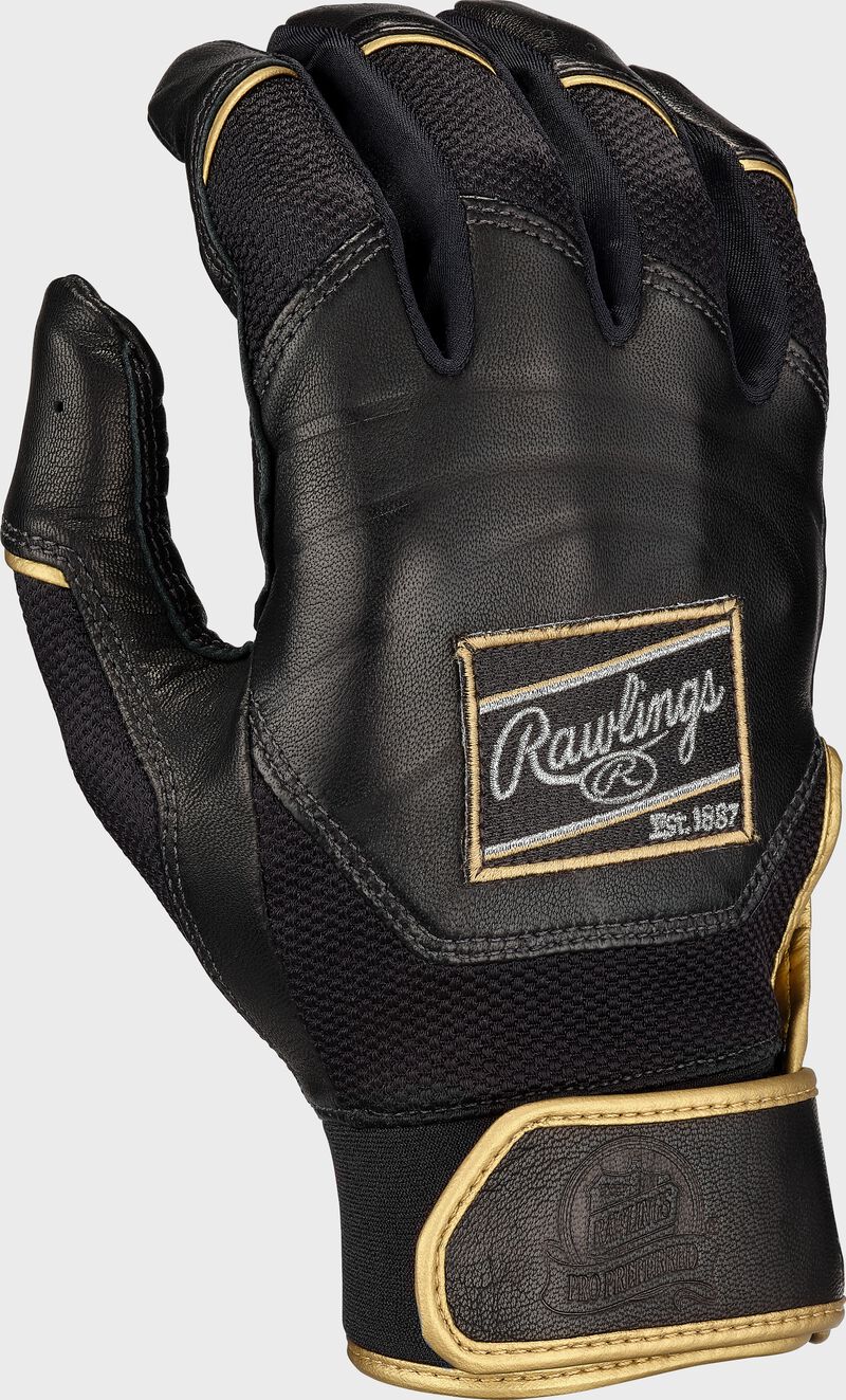 Rawlings Pro Preferredtings Batting Gloves Black / Gold | A6GejWXn