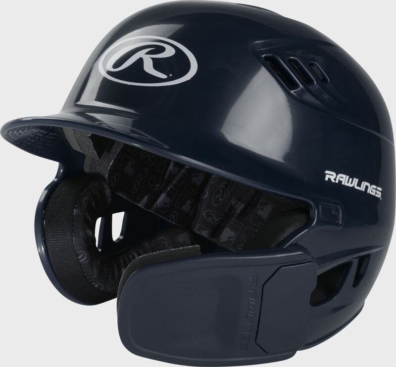 Rawlings R16 Reverse Clear Coat Batting Helmet Black | wxQWztZT