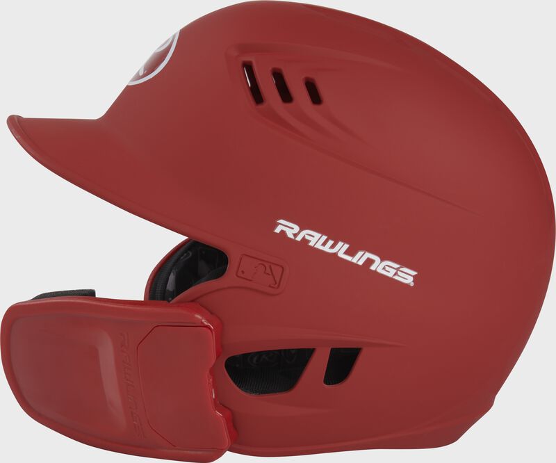 Rawlings R16 Reverse Matte Batting Helmet Red | QZ5C8fJb