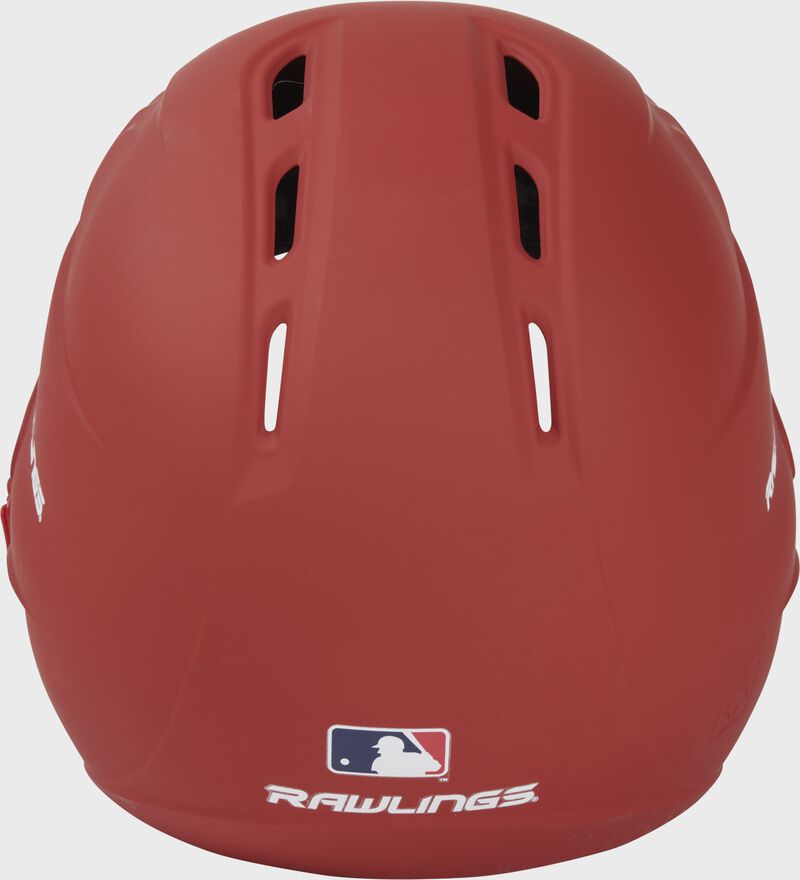 Rawlings R16 Reverse Matte Batting Helmet Red | QZ5C8fJb