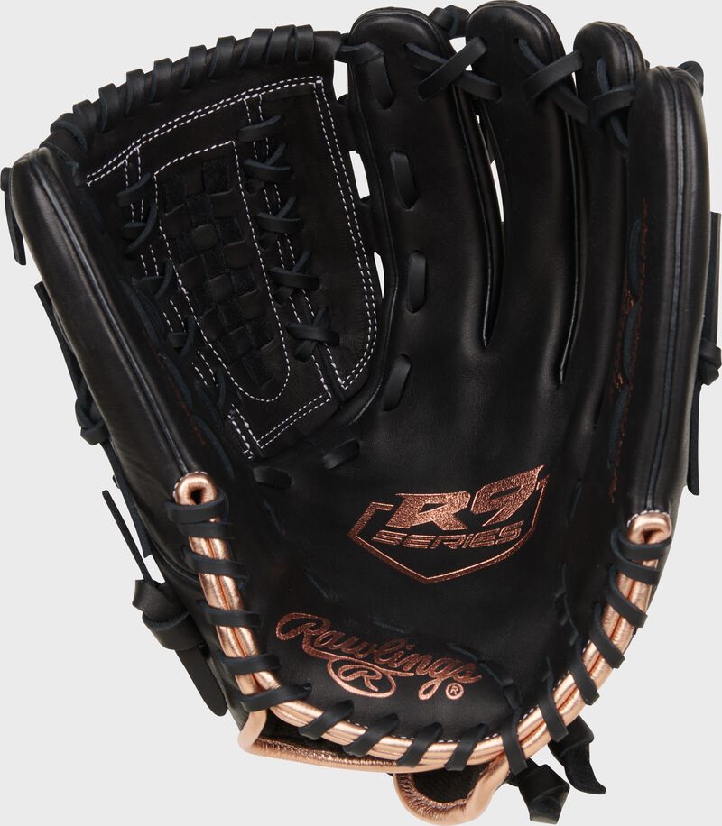 Rawlings R9 Series 12.5-Inch Utility Pitcher Black | Ui6eyqx3