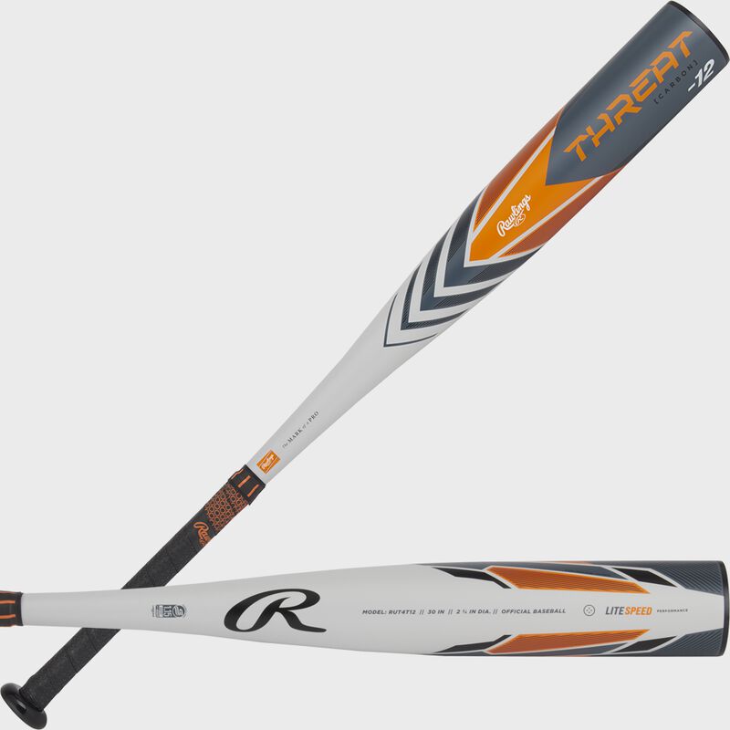 Rawlings Rawlings 2024 Threat -12 Usssa Baseball White / Grey | UXaDrYg3