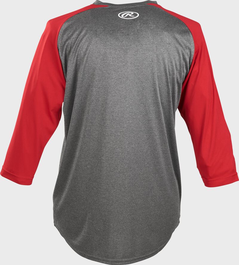 Rawlings Rawlings 3/4 Sleeve Performance Jersey Black | 0pacUfQX