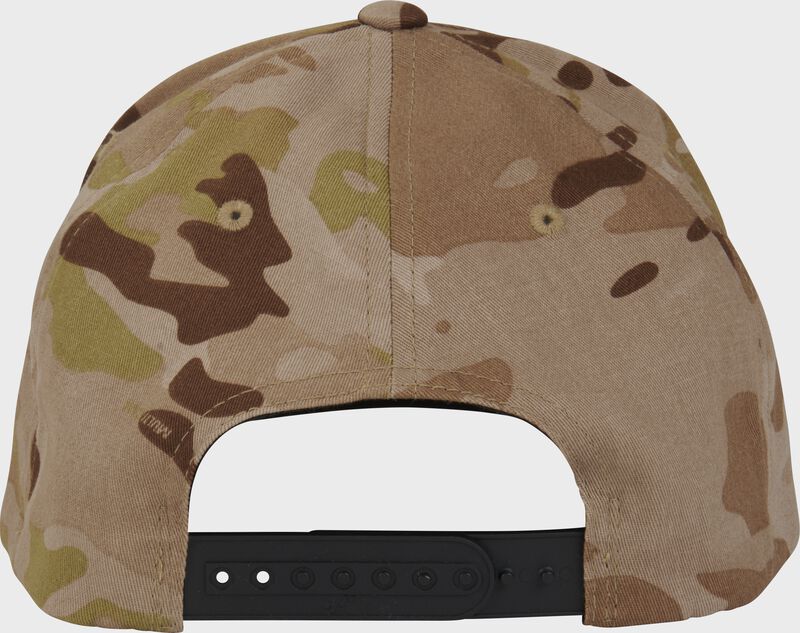 Rawlings Rawlings Camo Snapback Hat Brown | 1DblXbbn