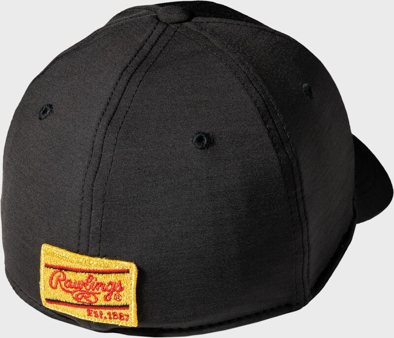 Rawlings Rawlings Clover Gold Fitted Hat Black | TmSaXtv2