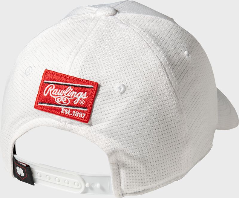 Rawlings Rawlings Clover Post Season Snapback Hat White | CHUiQgKt