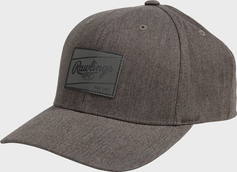 Rawlings Rawlings Embossed Patch Snapback Hat Grey | JUnsWGTr