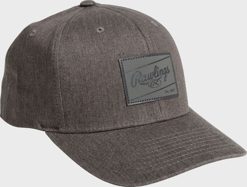 Rawlings Rawlings Embossed Patch Snapback Hat Grey | JUnsWGTr