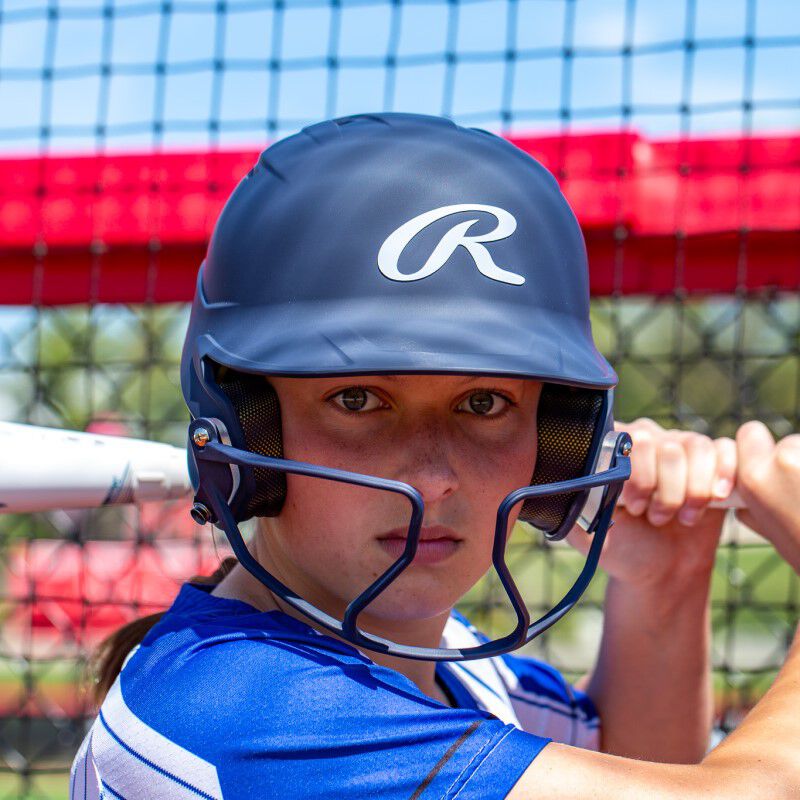 Rawlings Rawlings Mach Hi-Viz Batting Helmet Black | UZzU2U4R