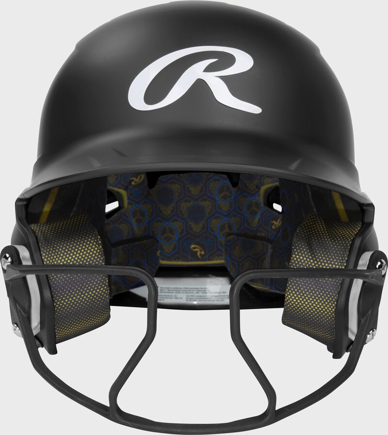 Rawlings Rawlings Mach Hi-Viz Batting Helmet Black | UZzU2U4R