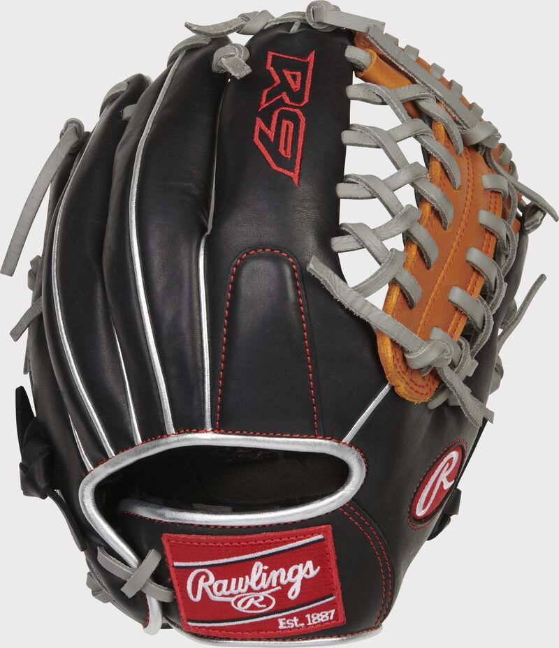 Rawlings Rawlings R9 Contour 11.5-Inch Pitcher Black / Brown | 4Ur56A1e