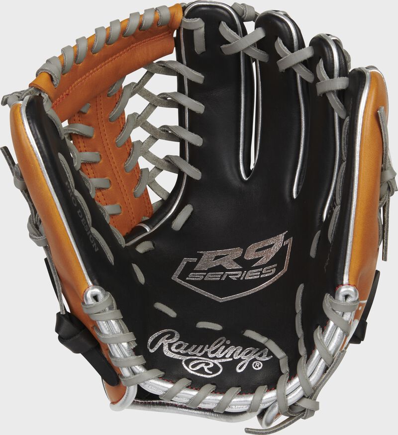 Rawlings Rawlings R9 Contour 11.5-Inch Pitcher Black / Brown | 4Ur56A1e