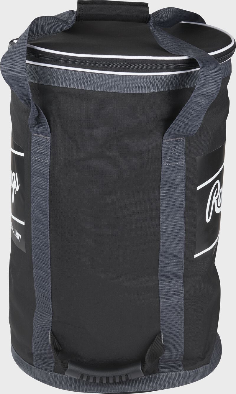 Rawlings Rawlings Soft-Sided 2 Sizes Ball Bag Black | aT9IDU0H