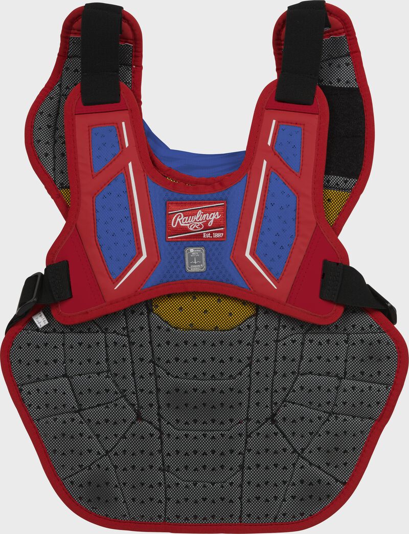 Rawlings Rawlings Velo 2.0 Chest, Meets Nocsae Catcher's Gear Red / Blue | Cgpmyzzn