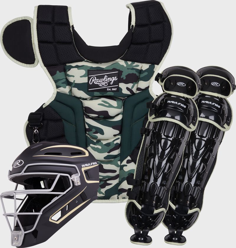 Rawlings Rawlings Velo 2.0 Special Edition Set Catcher's Gear Black | Nzx88hJG