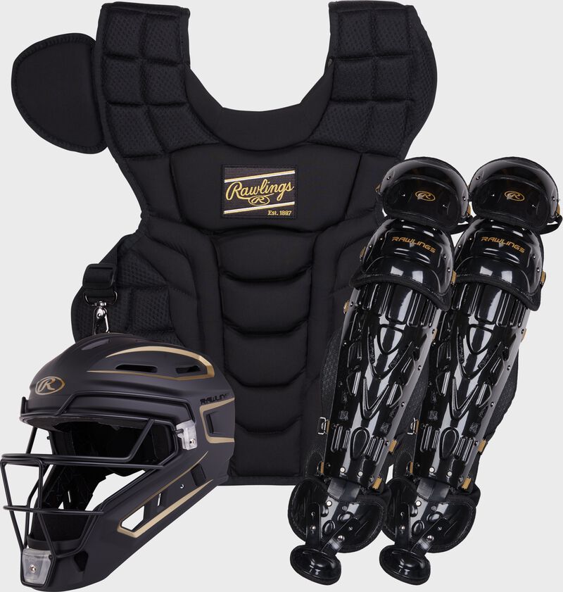 Rawlings Rawlings Velo 2.0 Special Edition Set Catcher's Gear Black | Nzx88hJG